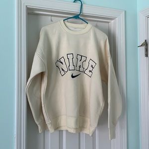 Yellow Nike Crew Neck Sweatshirt
